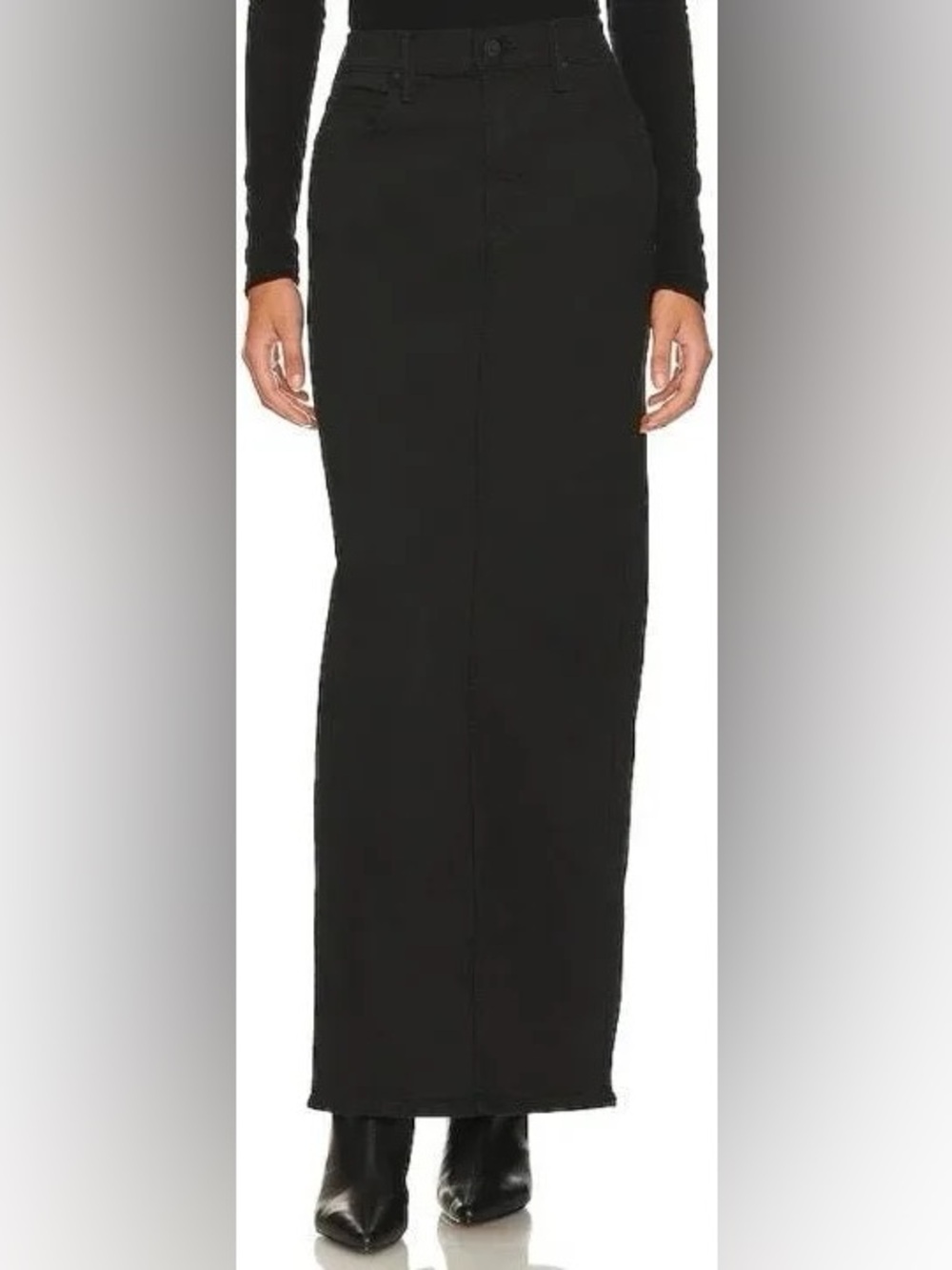 NWT Mother Denim Flagpole Maxi Skirt